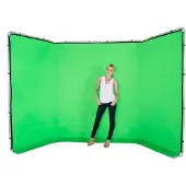 Lastolite Panoramic Background -chromaseinä, 4 metriä
