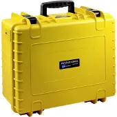 B&W Outdoor Case Type 6000 yellow padded partition insert