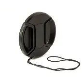 Kaiser Lens Cap Snap-on 77 Mm Hopeinen