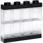 LEGO Minifigure Display Case 8 vitriini, musta