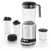 WMF Kult X 61.3022.2134, Pöydällä pidettävä tehosekoitin, 1,2 L, Syke-toiminto, Jäänmurskaus, 900 W, Ruostumaton teräs
