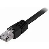 Deltaco Cat6 F/UTP RJ45 35m -verkkokaapeli, musta