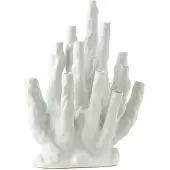 Pols Potten Vase Coral - White - L30X W18X H45CM