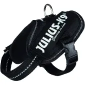 Julius-K9 IDC Power koiranvaljaat, musta 33-45 cm (Baby 2 koko)
