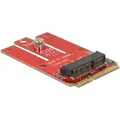 DeLOCK M.2 tallennusohjain - - Mini PCIe > M.2 Key E - Yhteensopiva Windowsin kanssa - Muoto 2242/2230/3042/3030