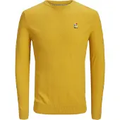 Jack & Jones Steam Crewneck Paita, Yolk Yellow 176
