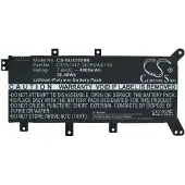 123accu Asus A555L / F555 / F555L akku 4800 mAh