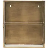 House Doctor Vitrineskab, Hdglass, Messing - Gold - 35X15X40