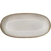 Bloomingville Sandrine Serveringsfad, Grå, Stentøj - Grey - 42X21CM