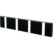 LoCa Knax vaatenaulakko 40 cm musta-harmaa