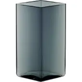 Iittala Ruutu maljakko, 115 x 180 mm, harmaa
