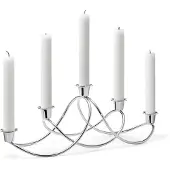 Georg Jensen - Harmony Kynttilänjalka 5-osainen Ruostumaton