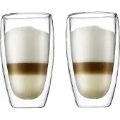 Bodum Pavina kaksiseinäinen lasi 2 kpl 0,45 l