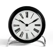 Arne Jacobsen - Roman Pöytäkello 11 cm Musta