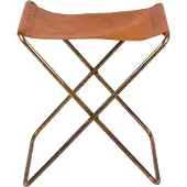 Broste Copenhagen Nola jakkara nahka ruskea, 45 cm
