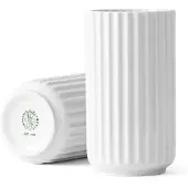 Lyngby Porcelæn Lyngbyvase - White - H12.5CM