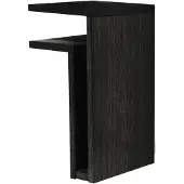 Maze F-shelf seinähylly, vasen, musta