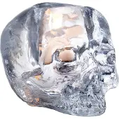 Kosta Boda Skull kynttilälyhty 8,5 cm kirkas lasi