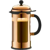 Bodum Chambord moderni pressopannu kupari 8 kuppia