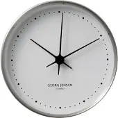 Georg Jensen Henning Koppel seinäkello, 22 cm, ruostumaton teräs