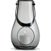 Holmegaard Design With Light -kynttilälyhty, smoke 25 cm