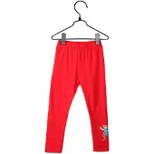 Pippi langstrømpe Pippi Leggings - Red - 86
