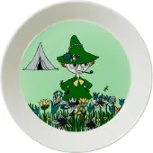 Arabia Moomin Plate Ø19Cm Snufkin - Green - Ø 19 CM