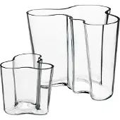 Iittala - Alvar Aalto Maljakkosetti 16+9,5 cm Kirkas
