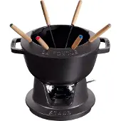 Staub Fonduesæt - Black - 2.35L