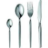 Gense Bestiksæt Twist 16 Dele Blank Stål - Silver - ONE SIZE
