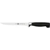 Zwilling Four star fileerausveitsi 18 cm Musta-ruostumaton teräs