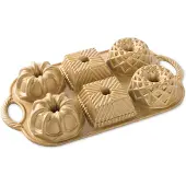 Nordic Ware geo bundtlette -kakkuvuoka 0,8 l