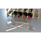 The Swedish Wine Rack Factory Connecting Kit viinitelineitä varten Metalli