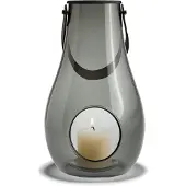 Holmegaard DWL-lyhty, 29 cm, savunharmaa
