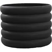 DBKD Mud ruukku, musta Suuri, Ø 20 cm