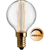 Globen Lighting Laser filament hehkulamppu LED E14 8 cm, E14
