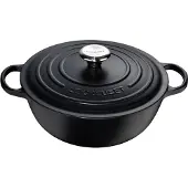 Le Creuset - Valurautapata pyöreä 32 cm 7 L Mattamusta