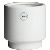 DBKD Solid ruukku white Pieni ø10 cm