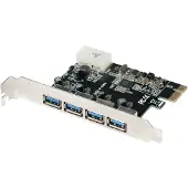 Logilink PC0057A, PCIe, USB 3.2 Gen 1 (3.1 Gen 1), Mies, Musta, PC, VIA VL805