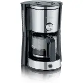 Severin KA 4825 Aroma Select kahvinkeitin 10 kuppia Ruostumaton teräs - musta