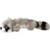 Kong - Scrunch Knots Raccoon Dog Toy Small/Medium 26x6x5cm - Koirat - Koiran lelut ja pelit - Pehmeät lelut