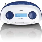 Lenco Kannettava DAB+/FM-radio CD- ja USB-soittimella Sininen