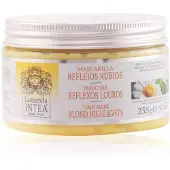 Camomila Intea Masque - Kultaiset Heijastukset - 250 ml - Korjaa vaaleita hiuksia - Kirkastaa suortuvia - Kosteuttaa kuitua