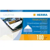 Herma 1302, Valkoinen, Irroitettava, Paperi, 100 kpl