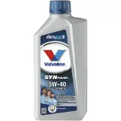 Valvoline Moottoriöljy 5W40 SYNPOWER MST C3 1L. 5w-40