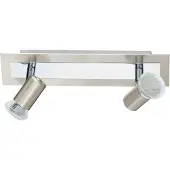 Eglo 90915 - Seinäkattovalaisin ROTTELO 2xGU10/LED/3W