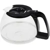 Melitta Easy 2.0 / Easy II Lasikannu, Musta, 1,25 Litraa