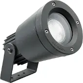 LEDS-C4 Hubble ulkokohdevalaisin, antrasiitti, GU10, alumiini HUBBLE, himmennettävä, Alumiini, Moderni