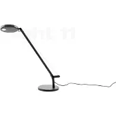 Artemide Led pöytävalaisin Demetra Micro, himmennettävä, Musta, Työhuone/toimisto, Alumiini, Design