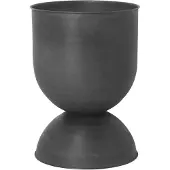 Ferm Living Hourglass ruukku, M, musta